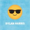 Cool Emoji Personalised Beach Towel, Gifts Light Blue