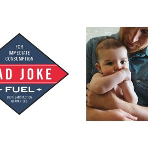Dad Joke Fuel Personalised Travel Mug 16oz (473ml), Gifts White