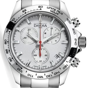 Davosa Watch Speedline Chronograph - White