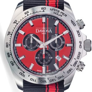 Davosa Watch Speedline TX Chronograph Tachymeter - Red