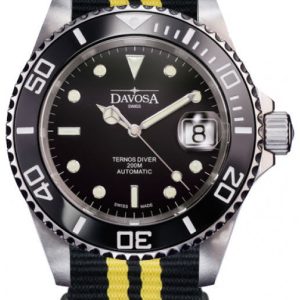 Davosa Watch Ternos Diver Nato - Black