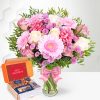 December Bouquet & Chocolate Gift
