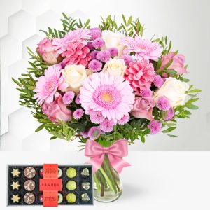 December Bouquet & Festive Chocolates