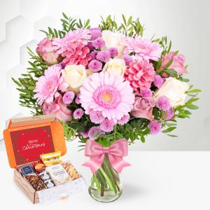 December Bouquet & Festive Tea