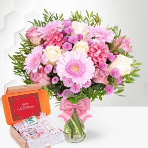December Bouquet & Pamper Gift