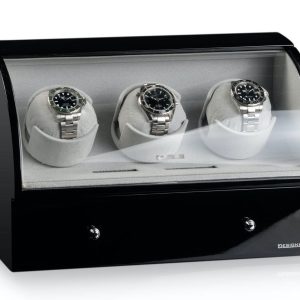 Designhuette Watch Winder Basel 3 Black