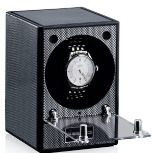 Designhuette Watch Winder Piccolo Carbon - Black