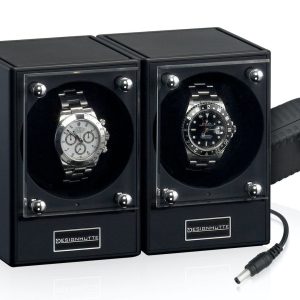 Designhuette Watch Winder Piccolo Starter Kit 2 Black - Black
