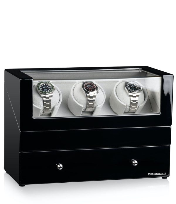 Designhuette Watch Winder San Diego 3 Black