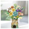 Diy Bouquet Building Blocks Toys Kit | Wowcher
