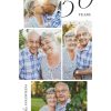 Elegant Anniversary 30x20" (75x50cm) Aluminium Print, Gifts White