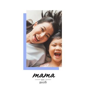 Established Mama Bright Personalised Pint Glass, Gifts Purple