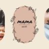 Established Mama Personalised Water Bottle, 18oz (500ml), Gifts Brown