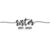 Family Pen Stroke Personalised Water Bottle, 18oz (500ml), Gifts Black