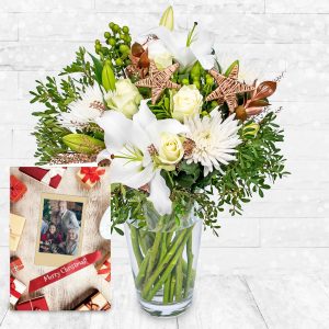 Festive Bouquet & Card
