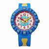 Flik Flak Cool Sailor Blue Yellow Resin Kids Watch