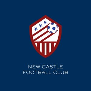 Football Club Personalised Beach Towel, Gifts Blue