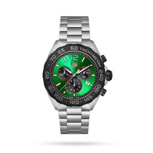 Formula 1 Quartz Chronograph 200M 43mm Mens Watch Green