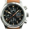 Fortis Watch Aviatis Aeromaster Old Radium Chronograph - Black