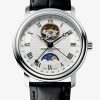 Frederique Constant Mens Heartbeat Moonphase Whtie Dial Watch FC-335MC4P6