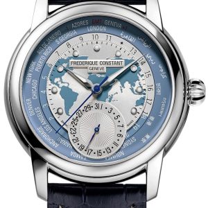 Frederique Constant Watch Classics Worldtimer Manufacture Native Limited Edition - White