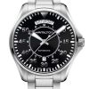 Hamilton Khaki Aviation Pilot Automatic Black Dial Stainless Steel Bracelet Mens Watch H64615135