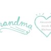 Hand Lettered Grandma Personalised Travel Mug 16oz (473ml), Gifts Light Blue