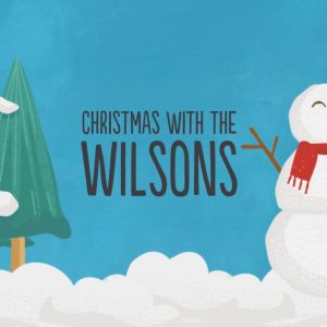 Happy Snowman Personalised Rectangular Tin, Gifts Blue