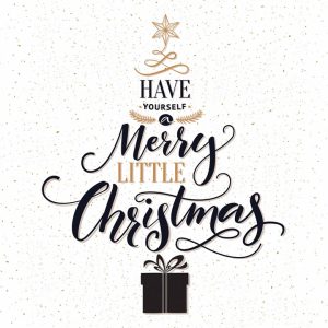 Have Yourself A Merry Little Christmas Mini Calendar Gift Wrap Envelope