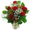 Heartfelt 6 Red Roses Bouquet