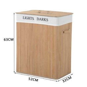 Homcom 100L Ultimate Collapsible Laundry Hamper | Wowcher