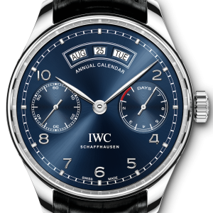 IWC Watch Portugieser Annual Calendar - Blue