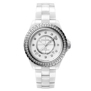 J12 Diamond Bezel Watch Calibre 12.1, 38 Mm