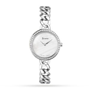 Jewellery Stainless Steel Chain Bracelet 28mm Watch