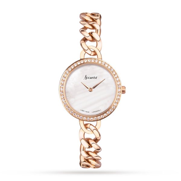 Jewellery Stainless Steel Chain Bracelet 28mm Watch
