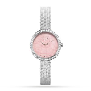 Jewellery Stainless Steel Mesh Bracelet 28mm Watch