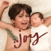 Joy Personalised Christmas Bauble, Gifts Red