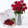 Letterbox 12 Red Roses