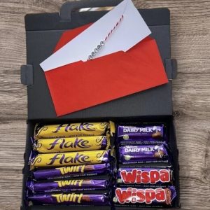 Letterbox Chocolate Gift Box & Personalised Bracelet | Wowcher