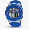 Lorus Sports Blue Digital Rubber Strap Watch R2301NX9