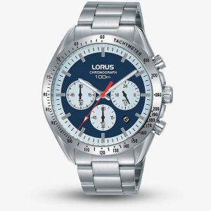 Lorus Sports Silver Bracelet Watch RT339HX9