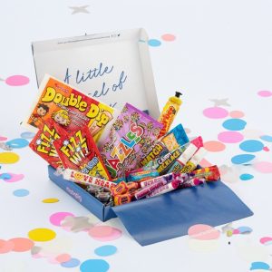 Love Hearts Retro Sweets Letterbox Gift