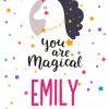 Magical Unicorn Personalised Beach Towel, Gifts Multi