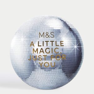 M&S Christmas Disco Ball Gift Card