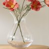 M&S Collection Medium Bouquet Vase - Clear, Clear