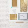M&S Gold 3M Christmas Gift Wrap with Cards, Tags, Bags & Tissue