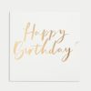 M&S Gold Happy Birthday Gift Card