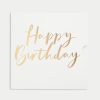 M&S Gold Happy Birthday Gift Card