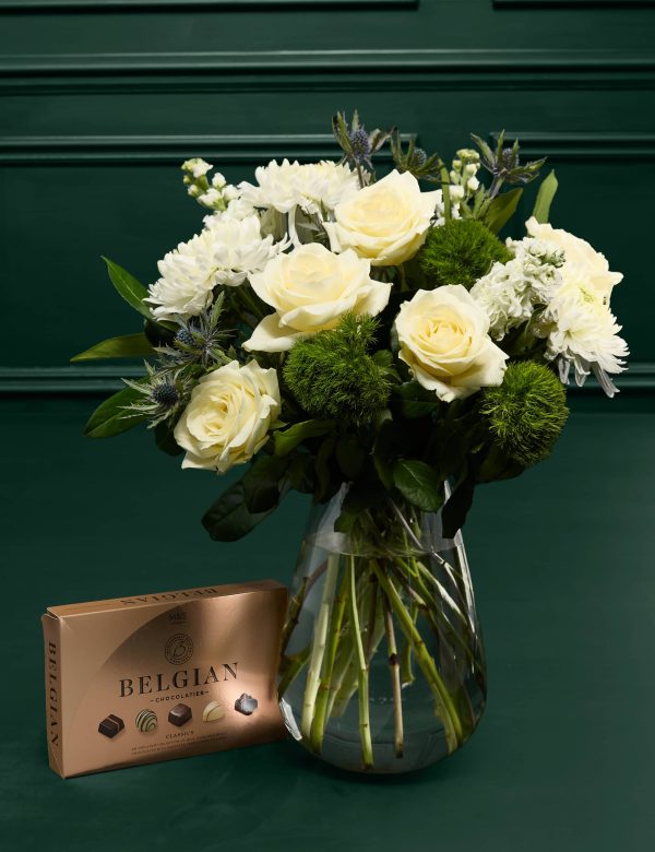 M&S Rose & Thistle Bouquet with Belgian Chocolates
