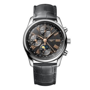 Master Collection 40mm Mens Watch Grey Alligator